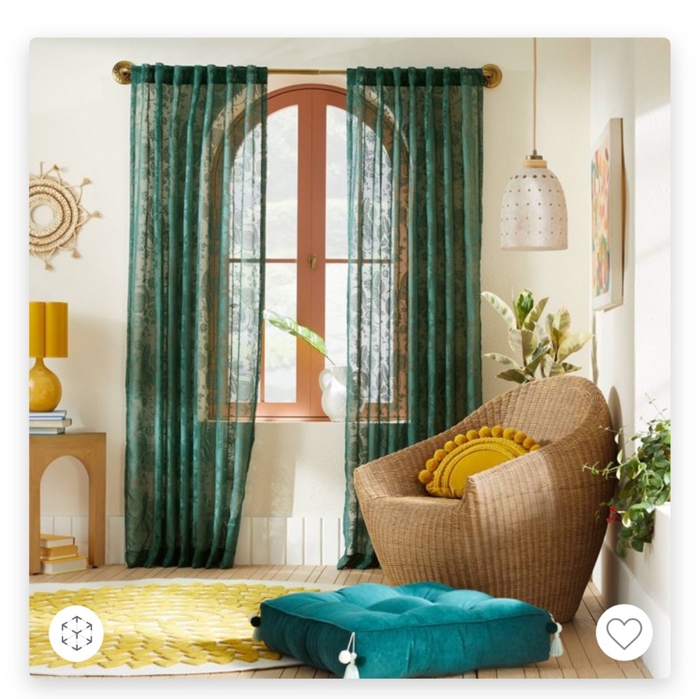 Opalhouse Idris curtains, 2 panels